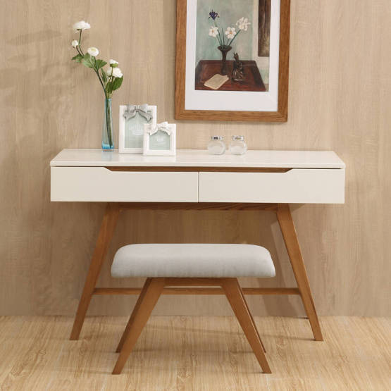 Bamboo Glass Dressing Table