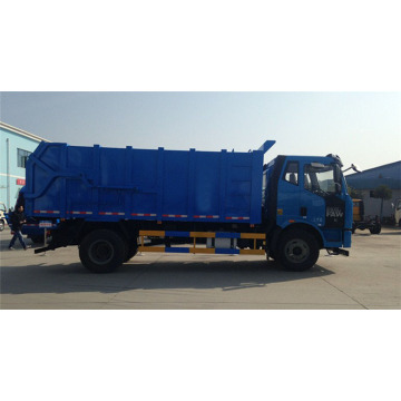 Luxurious type FAW J6 16cbm refuse collection vehicle