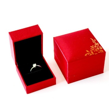 wholesale plastic velvet ring necklace pendant jewelry boxes