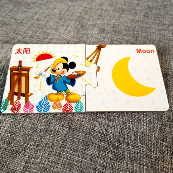 Custom high quality paper children educational card game