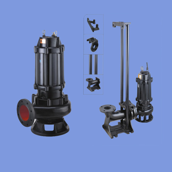 WQ type diving non-blocking sewage pump