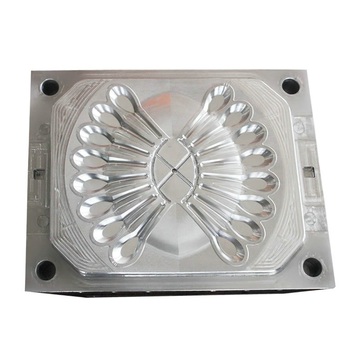 Multi-cavity small plastic spoon injection mould