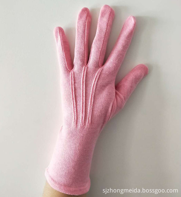 Pink Parade Glove Military Line Back