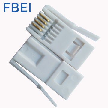 6P4C/6p6c UK plug RJ11 connector