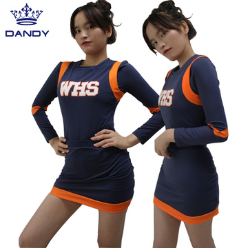 Custom collegiate cheer uniforms