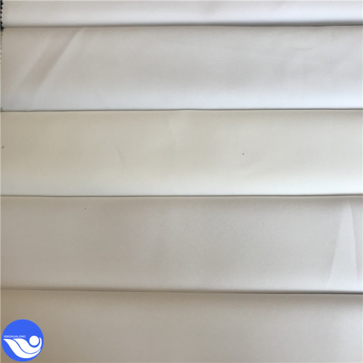 High quality 100% polyester Mini matt white fabric