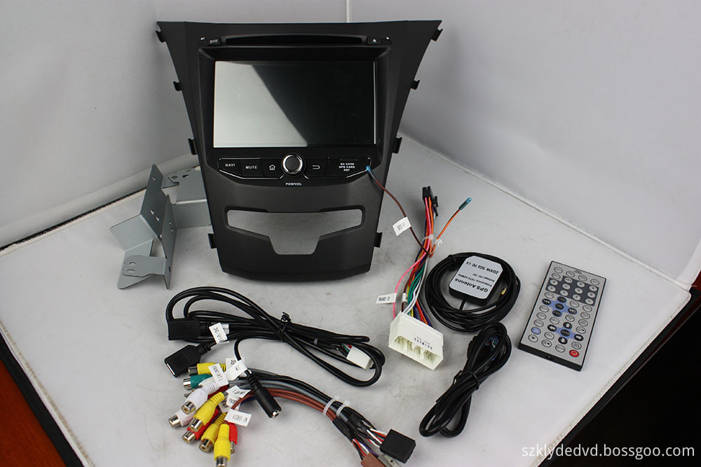 android car DVD for Ssangyong Korando 2014