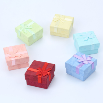 Paper ring boxes gift