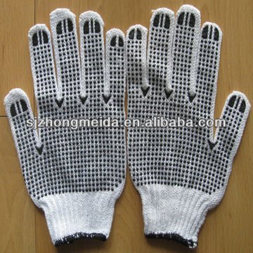 safety cotton glove seamless working labor glove