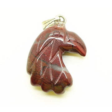 Eagle head Shape Red Jasper pendant