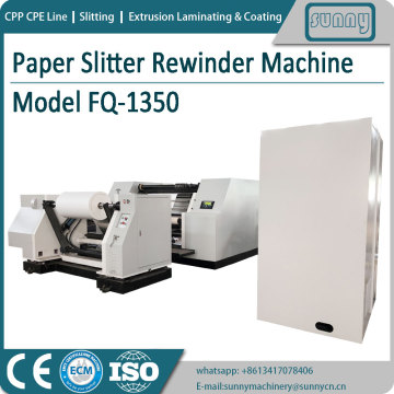 Paper Slitting Rewinder Machine
