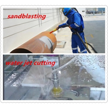 Natural Abrasive Sandblasting Waterjet Cutting Garnet
