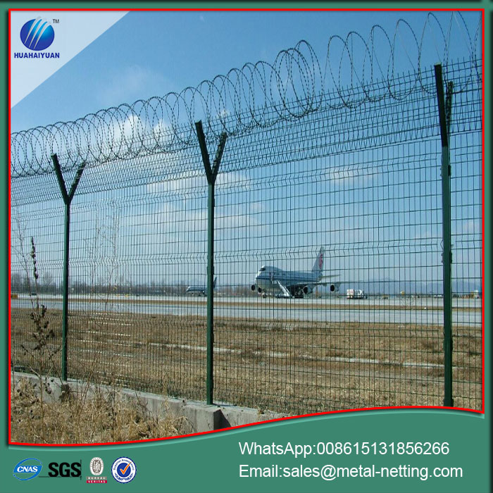 Airport Razor Fence