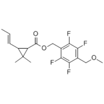 Cyclopropanecarboxylicacid, 2,2-dimethyl-3-(1-propen-1-yl)-,[2,3,5,6-tetrafluoro-4-(methoxymethyl)phenyl]methyl ester CAS 240494-70-6