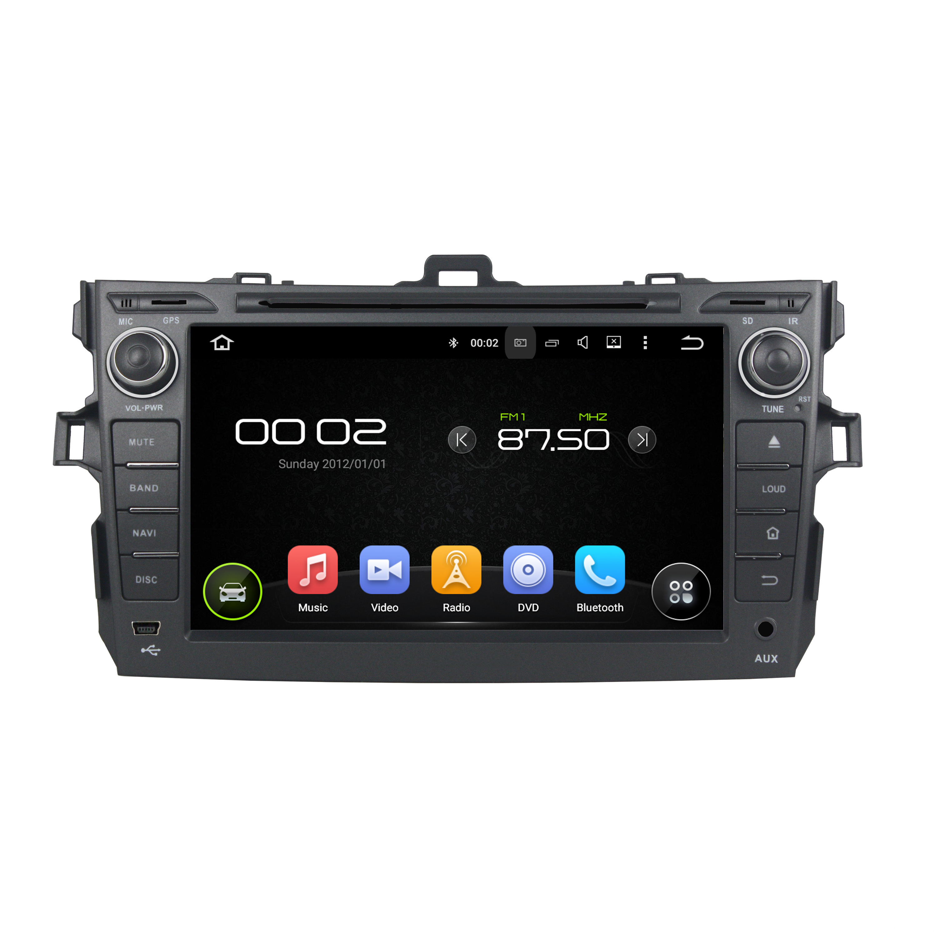 car entertainment for COROLLA 2006-2011