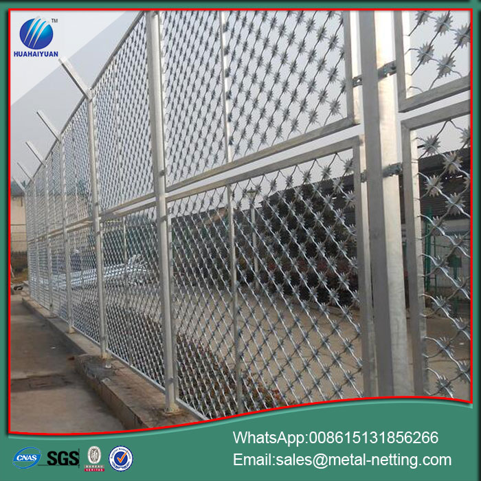 security fence military welded fence