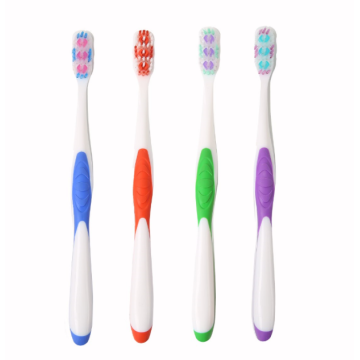 Chinese Cheap whitening Clear Handle Toothbrush