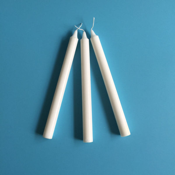 AFRICA PURE WHITE STICK WAX CANDLE
