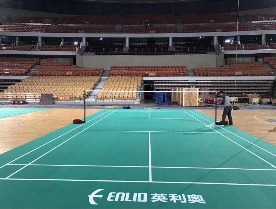 badminton PVC sports flooring 2