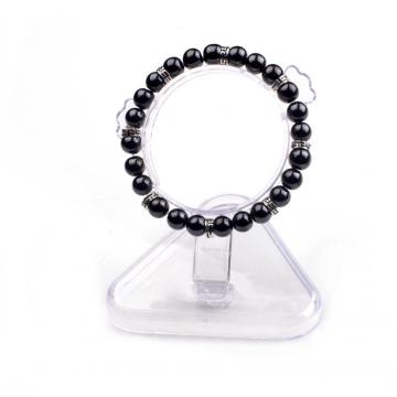 Best Selling Men Natural Magnetite 24 Round Beads Magnetic Bracelet Jewellery