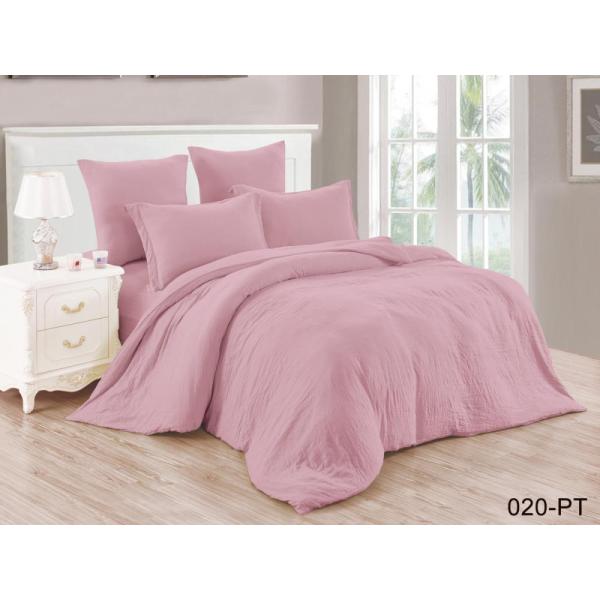 Eco-friendly Bedding Set Polyester Solid Fabric