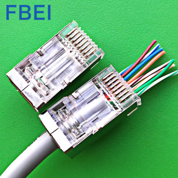 RJ45 with gold plating 15U