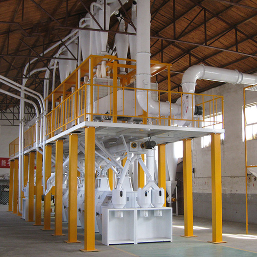 Wheat Flour Milling Plant With Steel Structure