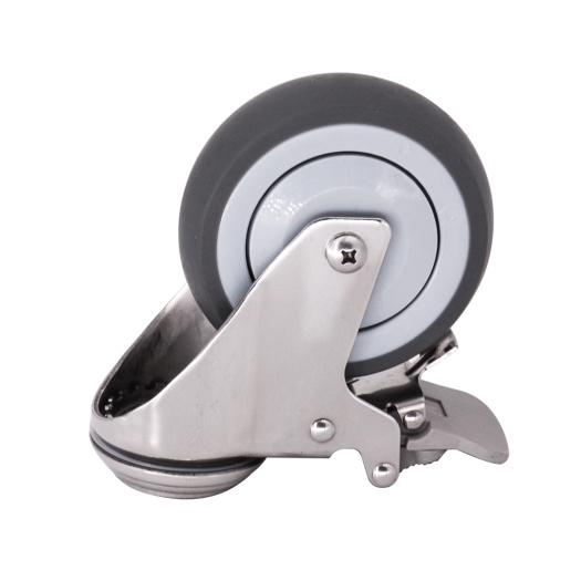 4 Inch Bolt Hole Caster With Brake