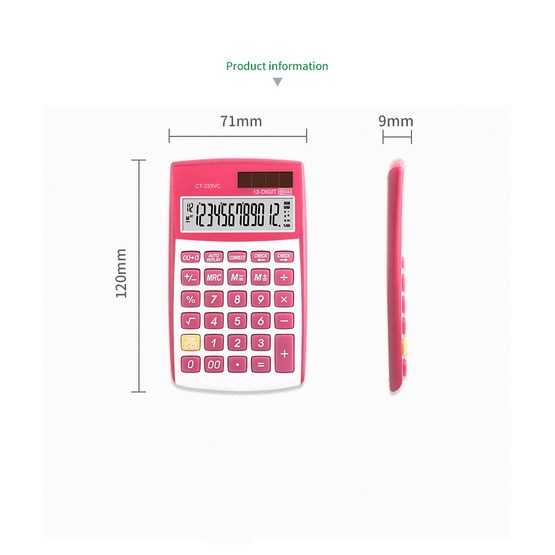 112 steps POCKET calculators with two-way power