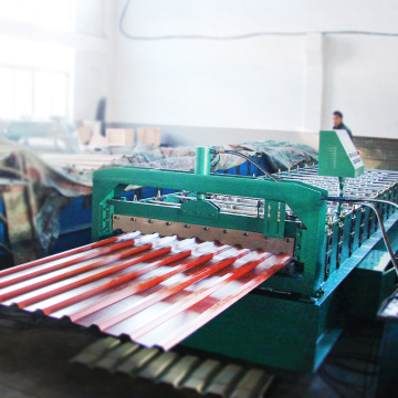 Newest C10 thickness 0.3mm metal sheet roof machine