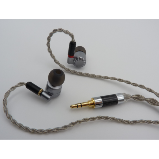 Monitor Earbuds with Dual Drivers& MMCX Detachable Cables