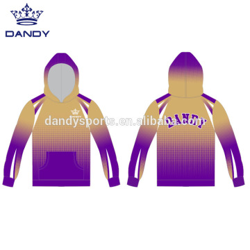 Custom Sublimated Ombre College Hoodies