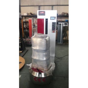 Automatic airport luggage wrapping machine with Stretch film