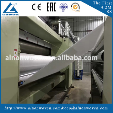 2.4m SSS PP Non Woven Fabric Making Machine With High Quality