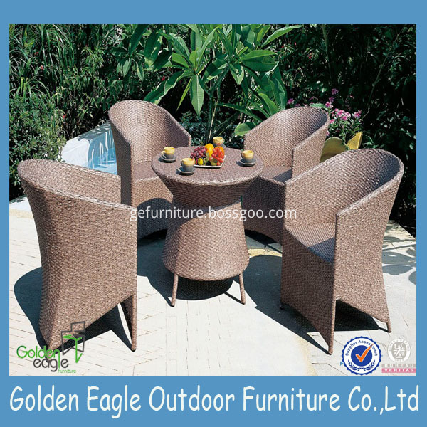 round rattan outdoor furniture