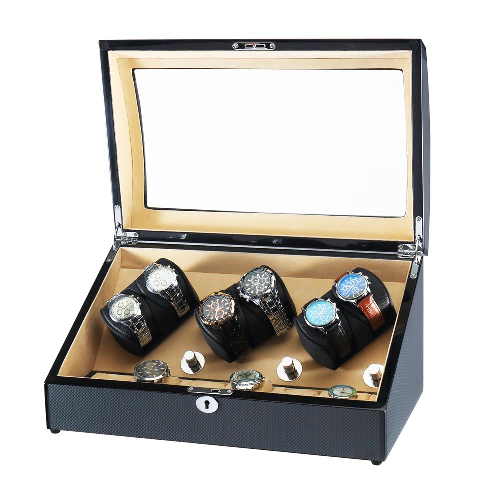 Three Rotations Watch Winder With Seven Storages
