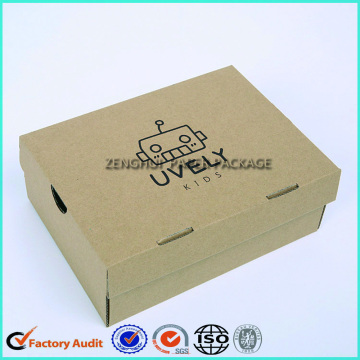 Custom Made Corrugated Children Shoe Box