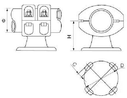 MGG Type Tubular Bus-Bar Fitting