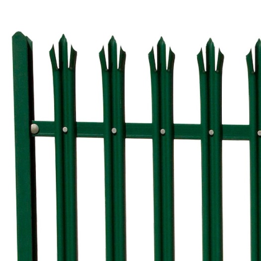 Powder Coated H Post Palisade Fence for Garden