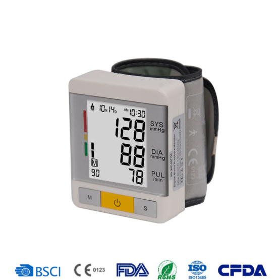 Medical Use Fully Automatic Wrist Blood Pressure Monitor