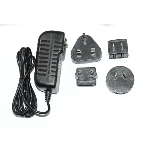Interchangeable Plug 24v 0.5a Power Supply Adapter