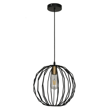 Metal Round Ball Modern Indoor Decorative Pendant Lamp