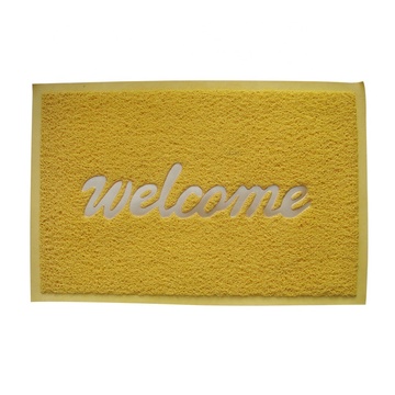 Factory PVC front mats welcome door mat