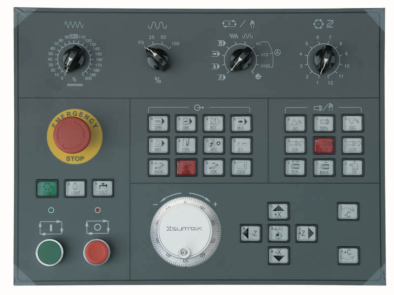 CNC Machine Control Panel for FANUC MITSUBISHI System from China