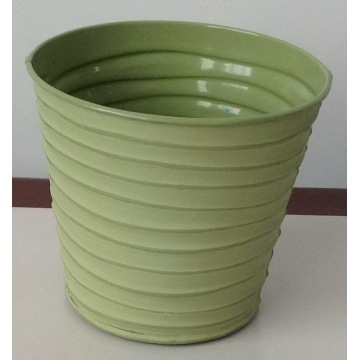 Plant potted craft iron bucket