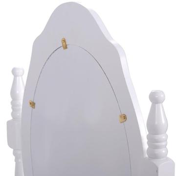 White Wood Mirror Almirah Simple Designs wooden dressing table