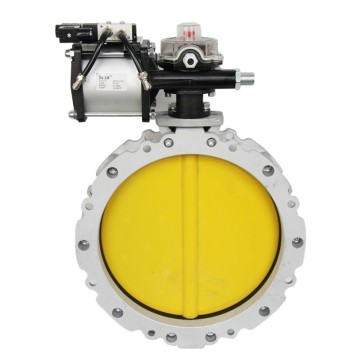 Air Operated Cement  Butterfly Valve