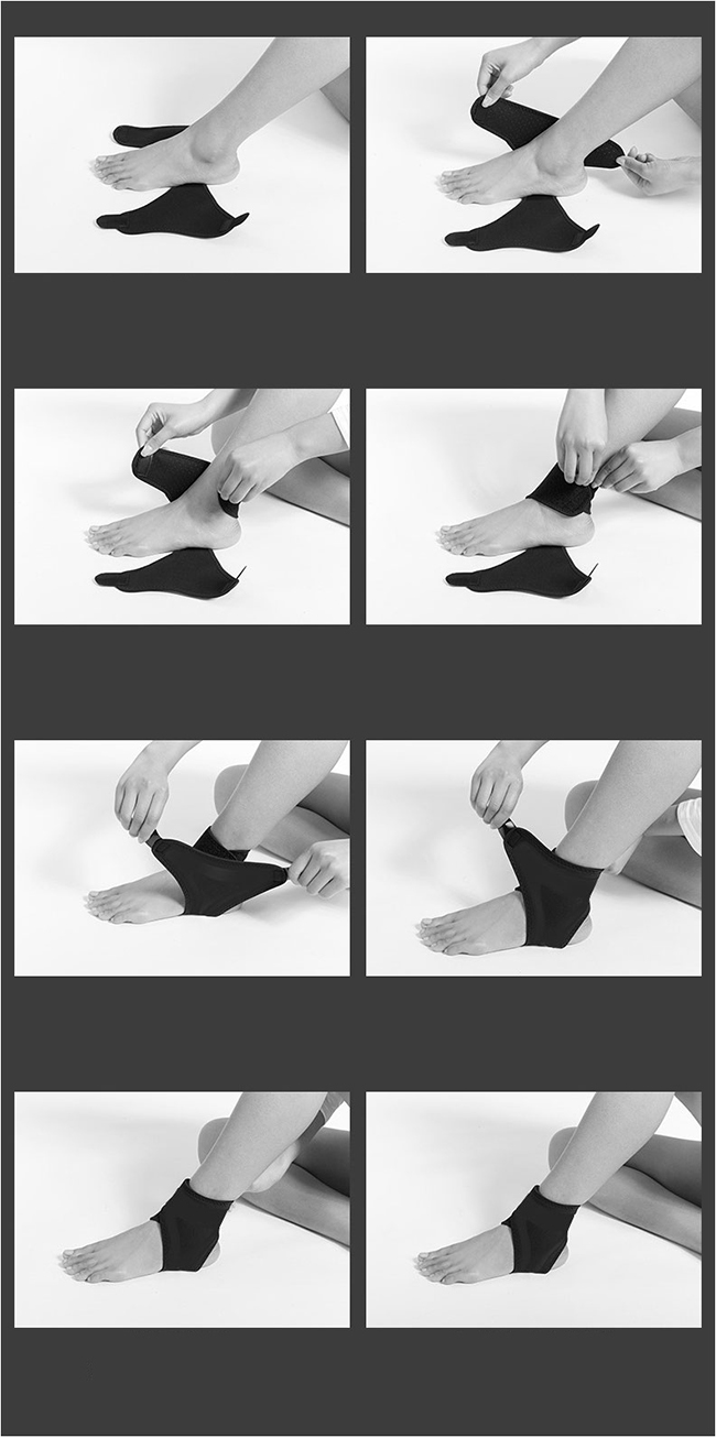 compression ankle wrap
