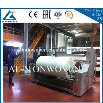 SMS PP Nonwoven Extruder Fabric Making Machine