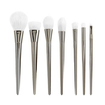 7 Pcs Beauty Brushes Kit Gold
